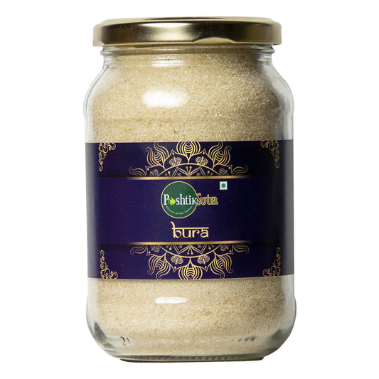 Poshtik Sutra Organic Bura - Experience the natural sweetness of pure organic Bura for a delightful and wholesome treat.