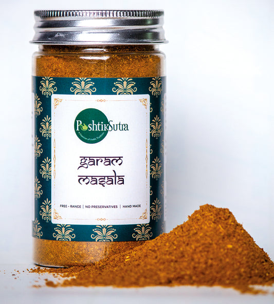 our Garam Masala – Handmade with authentic spices, elevating your dishes with pure, preservative-free flavour.